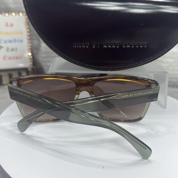 (Z6) Marc Jacobs Carey Square cat-eye sunglasses for women, with case456/S BOIHA - Picture 4 of 13